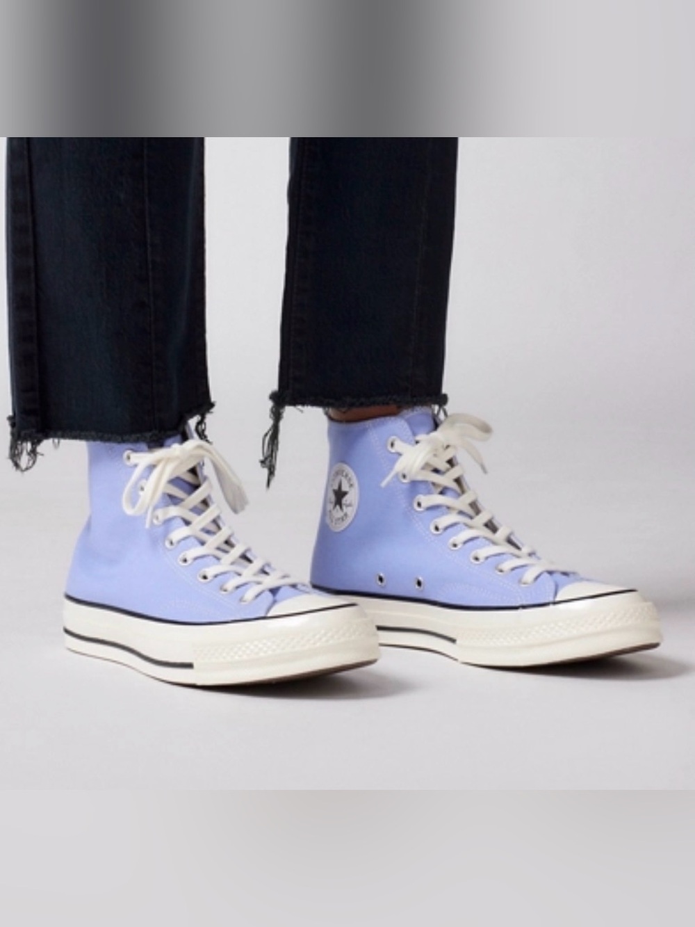 NWOT Converse High Top Sneakers - Ultraviolet Periwinkle